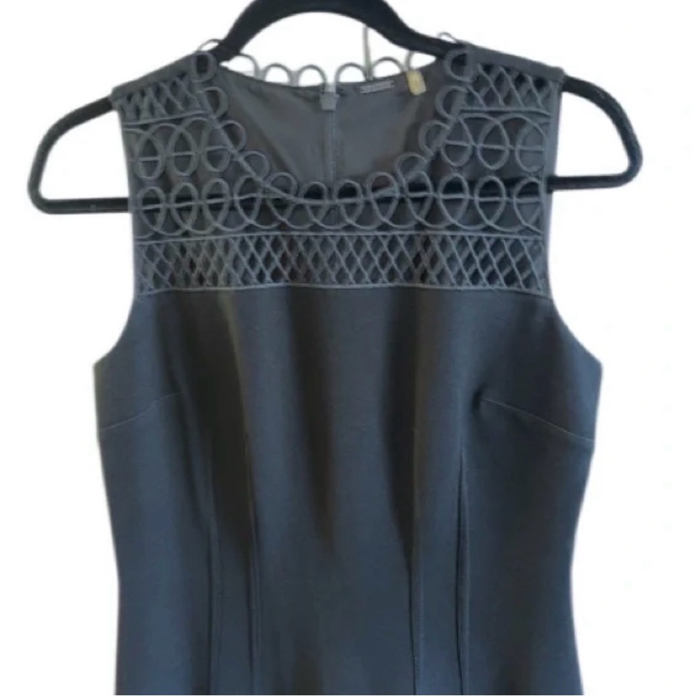 Elie Tahari Kingsley Elegant Black Sleeveless Dress